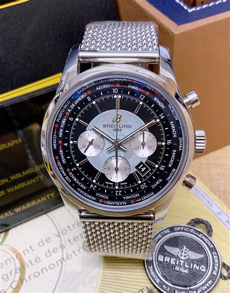 breitling transocean chronograph unitime watch price|Breitling Transocean chronograph unitime pilot.